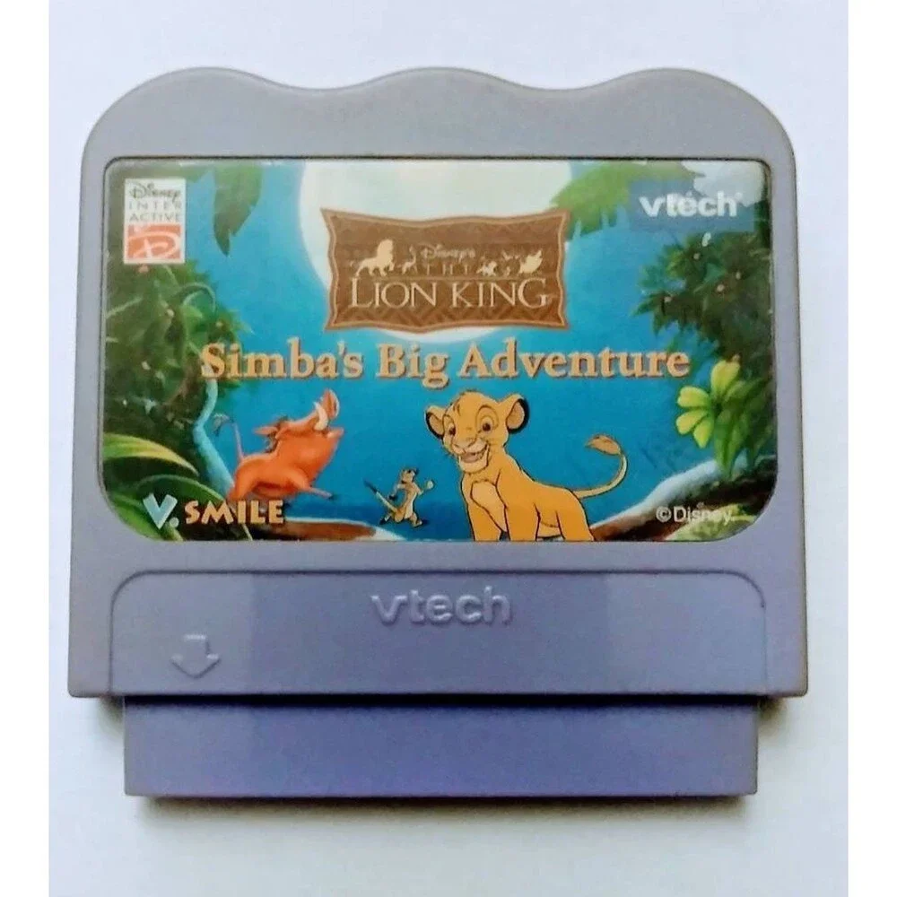 Vtech V.smile Disney's The Lion King Simba's Big Adventure CARTRIDGE